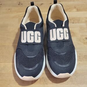 UGG Black Slip-On Sneakers
